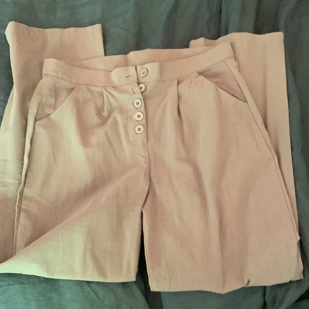 Long linen pants